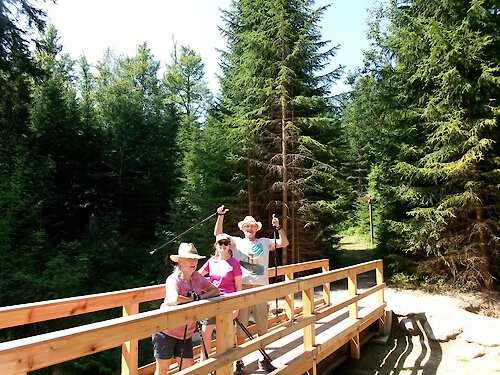 Reschbachklause bei der Wanderung zum Siebensteinkopf